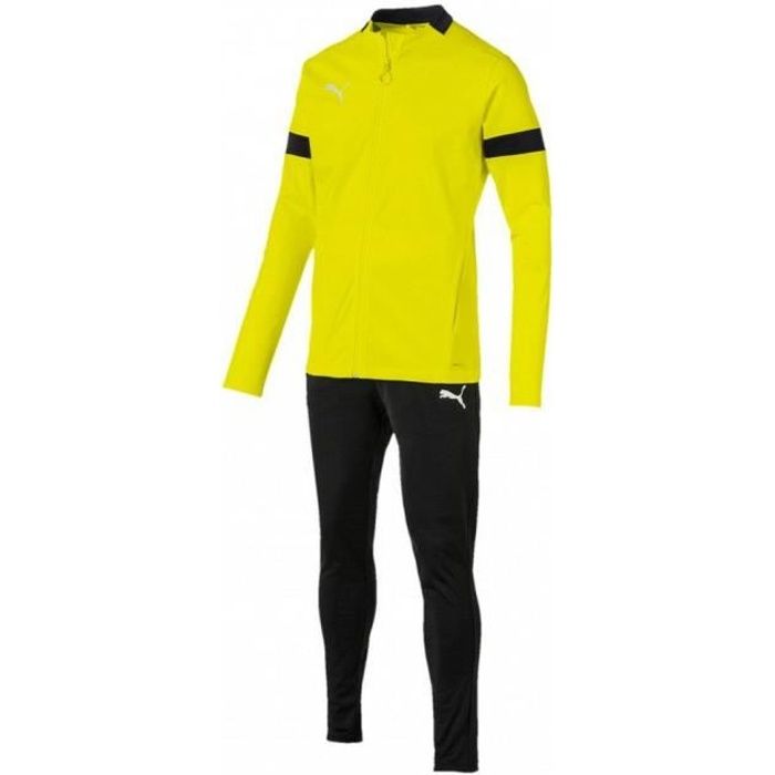 Jogging Homme Puma Noir et Jaune