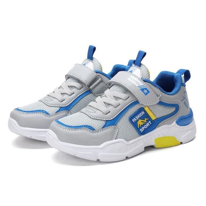 INSFITY Chaussures Enfant Garcon-Fille Baskets Activités Extérieurs - INSFITY - Polyester - Bleu - Lacets