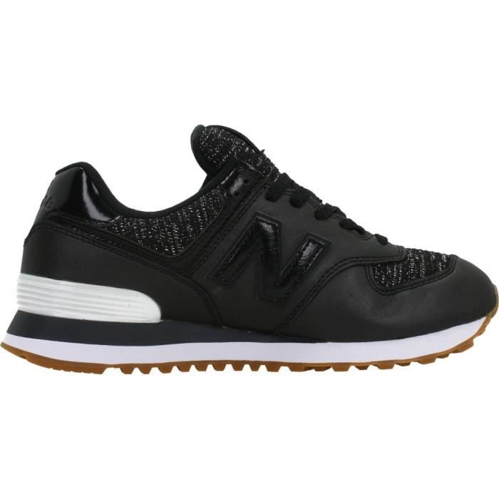 Basket NEW BALANCE 98883 Femme Noir Lacets Noir