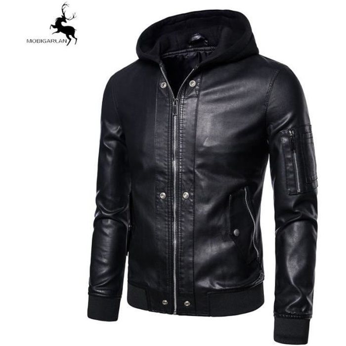 Homme Mode Veste en cuir clous argentés Véritable Cuir Souple Slim Fit Vestes Homme Mode Veste en cuir clous argentés Véritable Cuir Souple Slim Fit Vestes