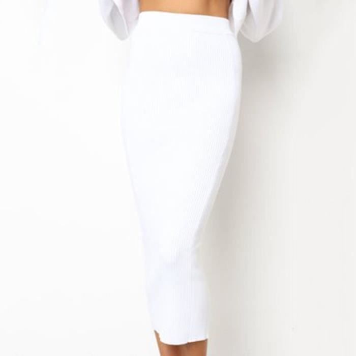 Robe Crayon Zara Trafaluc Tricotée Rayée - Taille 38 (S) - Occasion Très Bon état