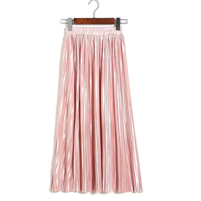 Jupe plissée metallic deals