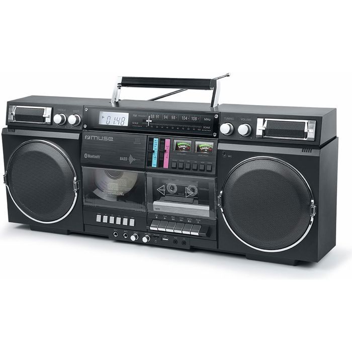 Radio CD Muse M-22 Bluetooth Noir - Radio - Achat & prix