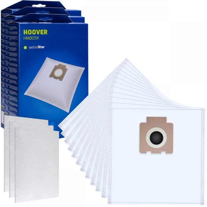 Sacs d aspirateur Hoover Telios Extra H81 12 sacs 3 filtres d
