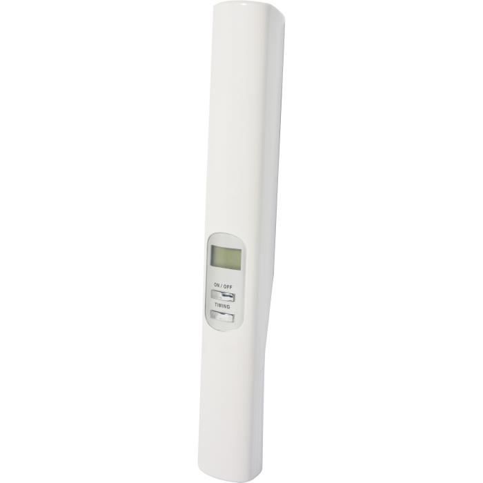 Lampe à désinfection UV portable ORIUM - Vertex - Hauteur 30cm - Largeur 4.5cm - Profondeur 3.5cm