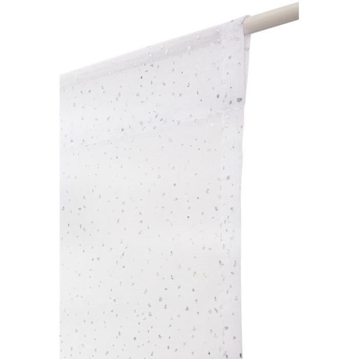 Paire De Voilages LINDER Jeanne - Tissage Poly-Lin Noir, Dimensions 60x160 Cm, Style Berbère Élégant, Fabriqué En France - 10