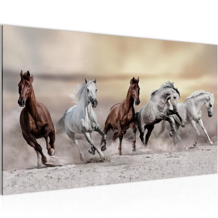 Tableau Toile Chevaux