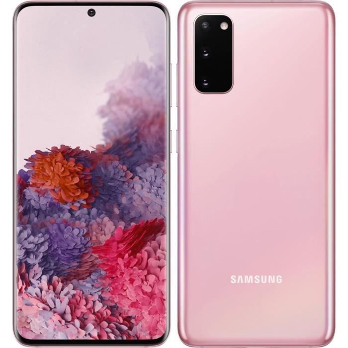 Acheter SAMSUNG Galaxy S20 128 Go 5G Rose - Reconditionné - Etat correct Reconditionné - 228,00 € SAMSUNG Galaxy S20 128 Go 5G Rose - Reconditionné - Etat correct Reconditionné - Samsung reconditionné disponible sur Cdiscount Seconde Vie