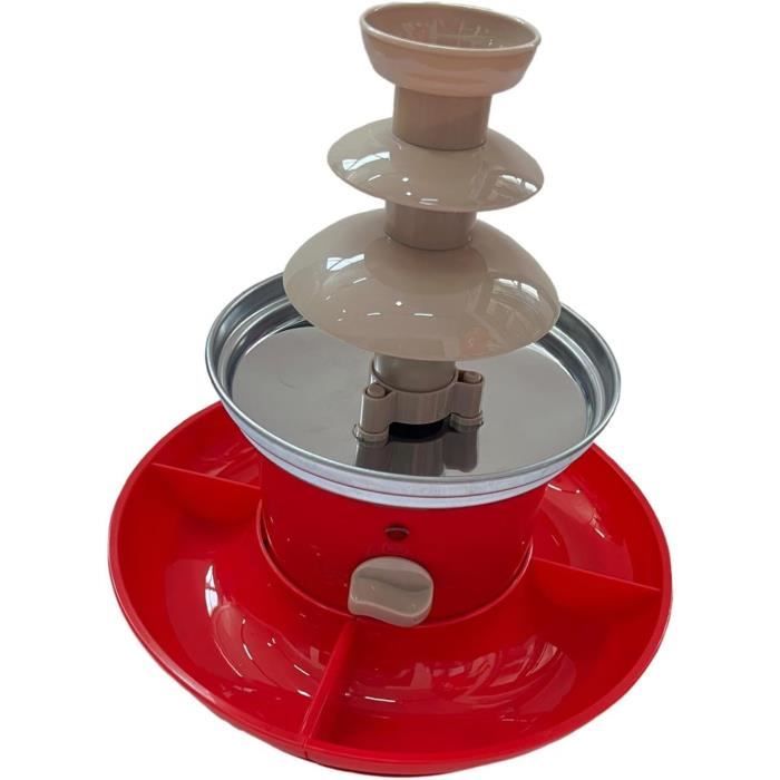 Fontaine électrique à fondue au chocolat, machine à fondre à 3 niveaux