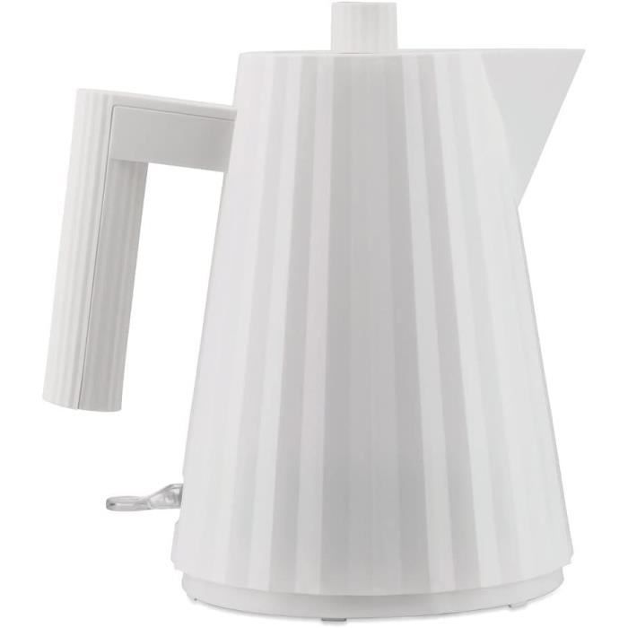 Alessi Plissé waterkoker 1.7L wit - leef mooi Alessi Plissé waterkoker 1.7L wit - leef mooi