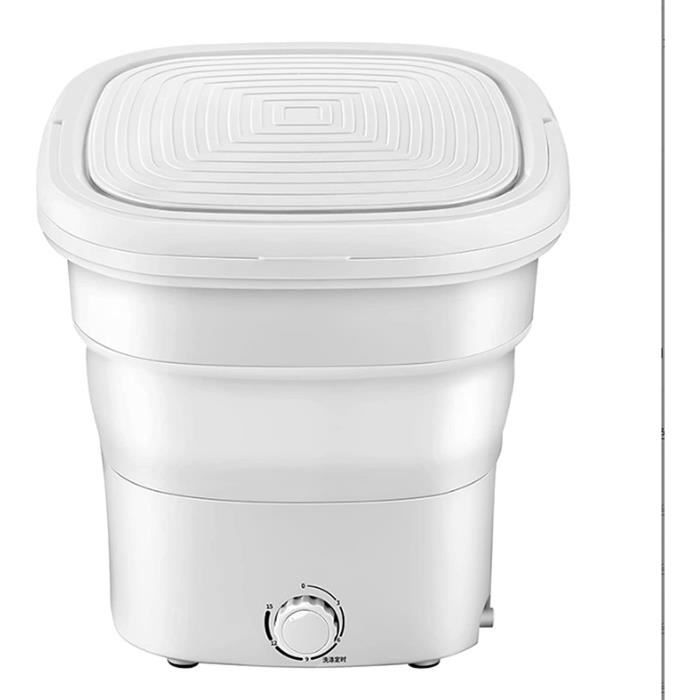 Swinkz MiniMachine à Laver Portable, LaveLinge Pliant avec Sécheuse, Désinfection à L