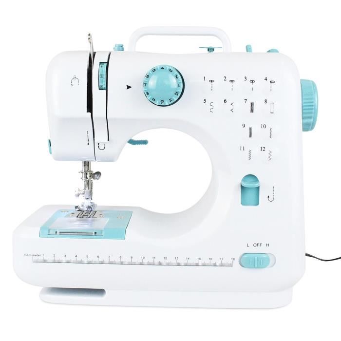 Machine A Coudre 12 Points Outil De Couture A 2 Vitesses Blanc Bleu 12 Modeles Materiau Metal Plastique Abs Achat Vente Machine A Coudre Cdiscount Machine A Coudre 12 Points Outil De Couture A 2 Vitesses Blanc Bleu 12 Modeles Materiau Metal Plastique Abs Achat Vente Machine A Coudre Cdiscount