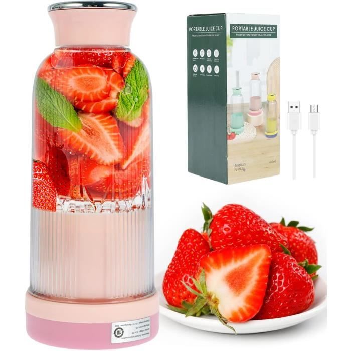 Mini Mixeur Sans Fil, Mini Smoothie Blender, Mini Blender Mixeur