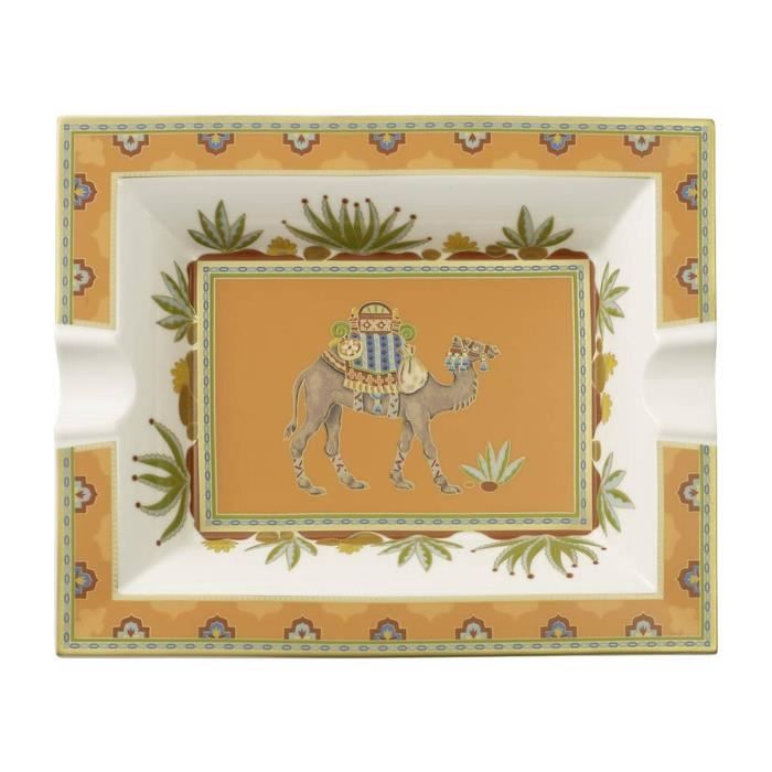 Piatto Pane Villeroy &amp; Boch Samarkand - Porcellana Pregiata, Lavabile In Lavastoviglie - Design Mandarino