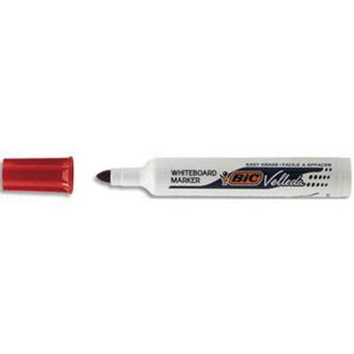 PENTEL Marqueur tableau blanc Maxiflo pointe ogive fine largeur de trait  1,1 mm- Rouge (Lot de 2) - Marqueurs