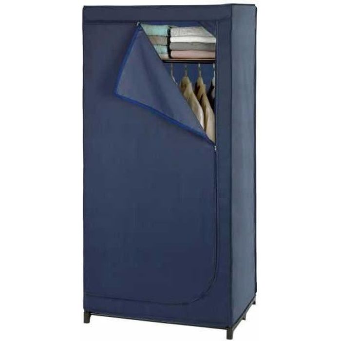 WENKO Armoire en tissu Business, penderie tissu, avec étagère de