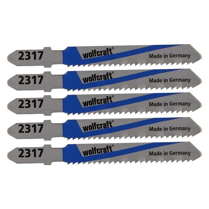 Lames de scie sabre Bosch HSS Lot de 5 5 cm Découpe efficace