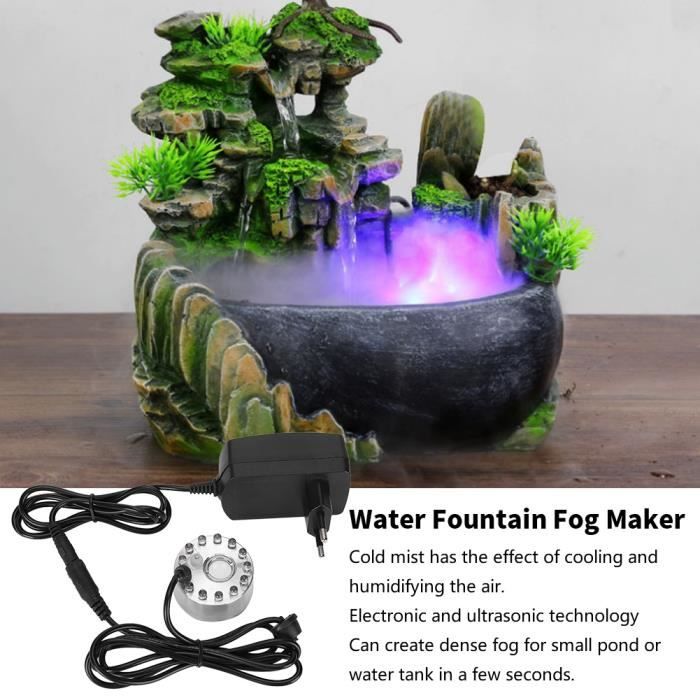 Mini brumisateur à lumière LED pour Halloween, fontaine à eau