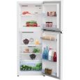 BEKO RDNT231I30WN - Réfrigérateur double porte pose libre 210L (142+68L) - Froid ventilé - L54x H145cm - Blanc-1