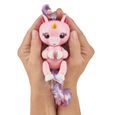 Animal Animé miniature - WOWWEE - FINGERLINGS Bébé Licorne Gemma Rose - Réagit aux sons, mouvements et touchés-1
