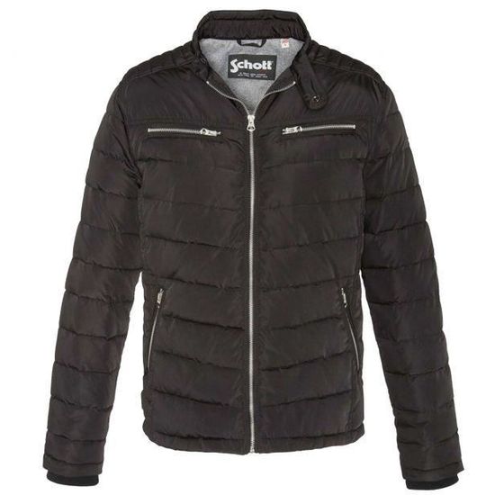 Veste homme SCHOTT Daytona 18 noir Marque SCHOTT Couleur principale Noir Noir Cdiscount Pret a Porter