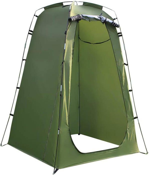 Tente Douche Pop Up Montafox 2m XXL | Toilette Portable, Cabinet Changement Pour Camping