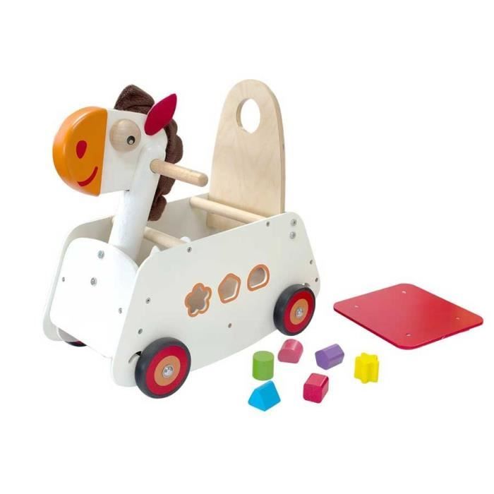 Porteur cheval shop janod