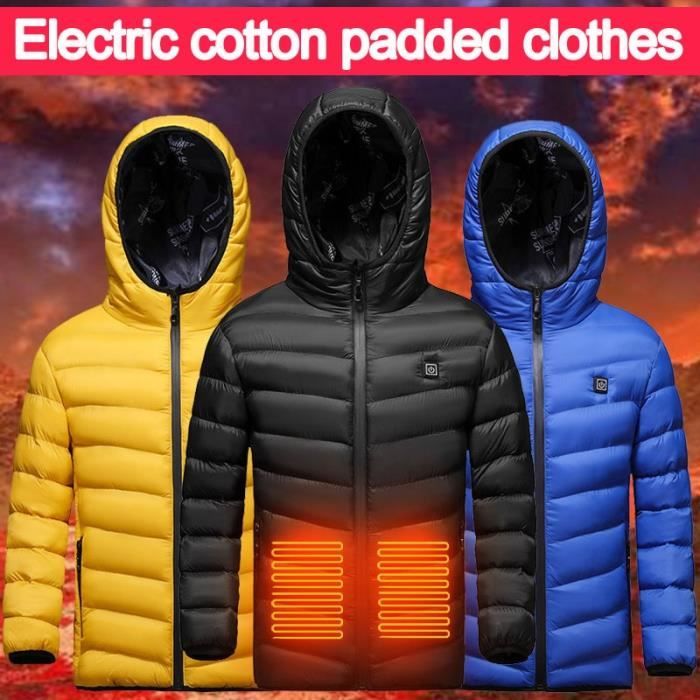 Manteau deals chauffant enfant