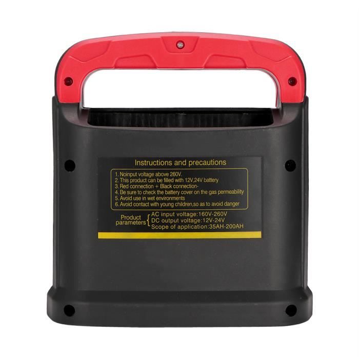 WilTec Chargeur de Batterie Moto Voiture Auto rapide - Class Boost 430 -  Batteries 12V et 24V - 30560 - Cdiscount Auto