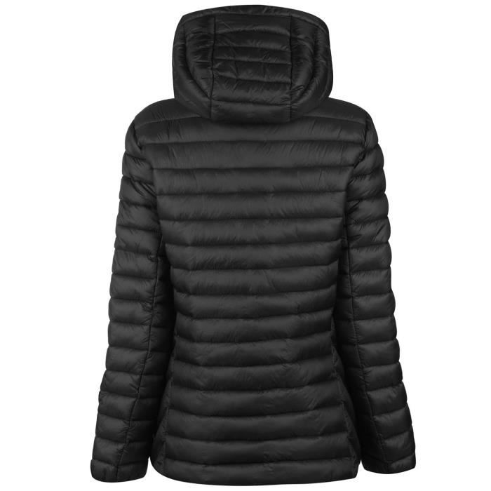 Soulcal Micro Doudoune Chaude A Capuche Femmes Noir Cdiscount Pret a Porter