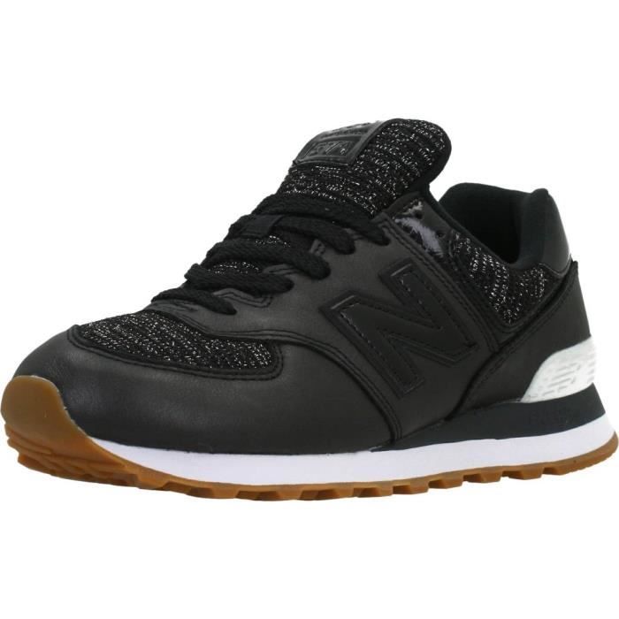 Basket new balance femme noir online