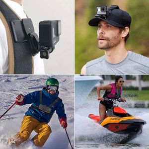 Harnais De Poitrine Universel Pour Téléphone / GoPro - Réglable, Confortable, Pour Sport Et Activités