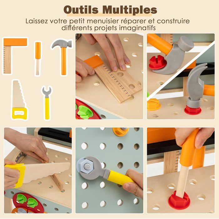 Jouet Enfant 2 3 4 Ans Outils Enfant Etabli Enfant Montessori 2 3 4 Ans Jeux En Bois Cadeau Enfant 2 3 4 5 Ans Jouet Enfant 2 3 4 Ans Outils Enfant Etabli Enfant Montessori 2 3 4 Ans Jeux En Bois Cadeau Enfant 2 3 4 5 Ans