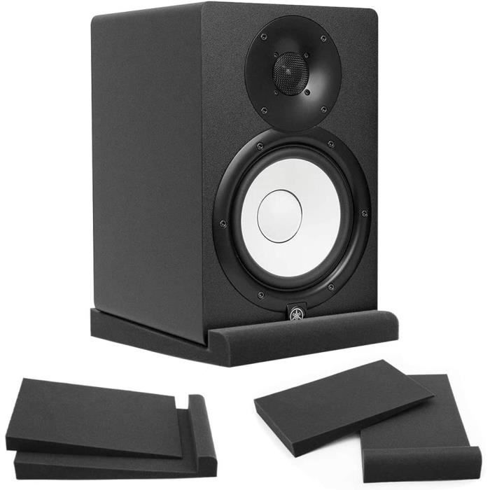 Tampons D'isolation Acoustique Pour Enceintes Studio - Dimensions 30,5x17,5x4 Cm - Pour Haut-parleurs 5 Pouces - Réduction Des Vibrations