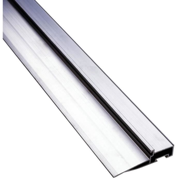 Seuil de porte PMR (Norme Handicap) aluminium avec joint et découpe  d'angles (Brut, 830mm) - HOMEWELL - Cdiscount Bricolage