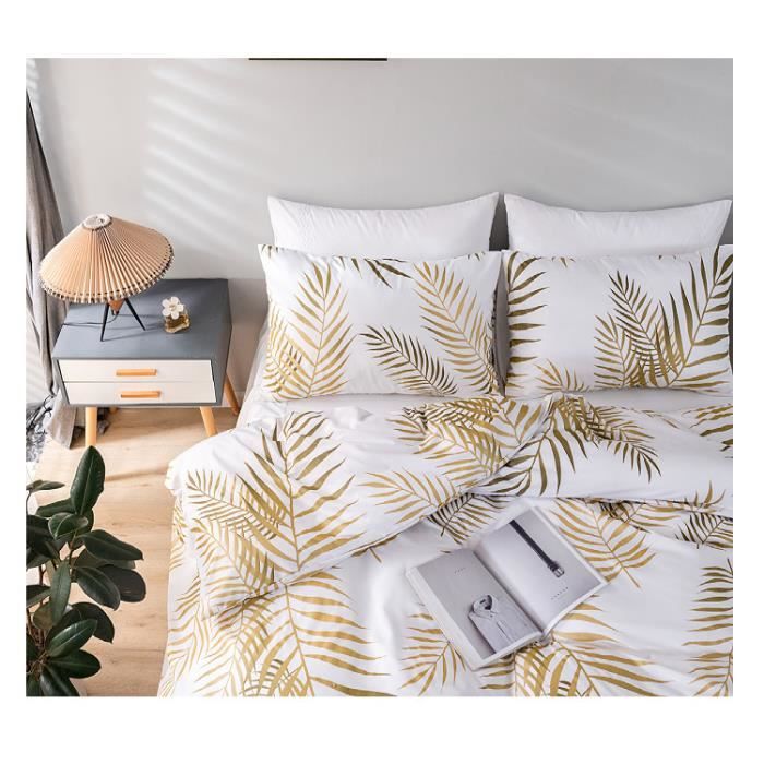 Housse De Couette 220x240 Cm Imprimé Boxe 3D - Microfibre Douce, Avec Taies D'oreiller 65x65 Cm - Parure De Lit 2 Personnes - 4