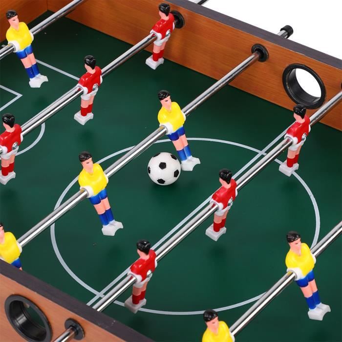 Ashata Baby-foot pour enfants Table de Baby-foot, Mini Jeu de Football de Table de Taille Portable Compacte avec jouets casse-tete