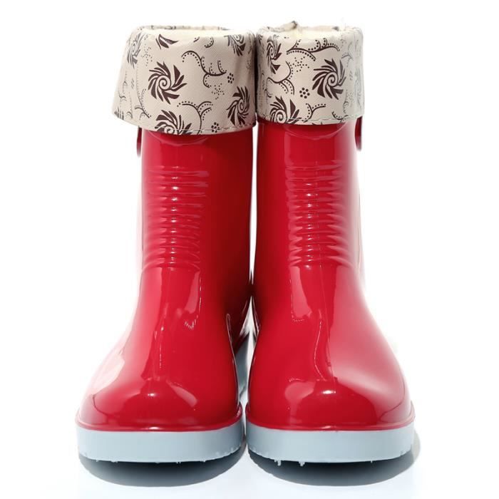 Bottes De Pluie Enfants Caoutchouc Antidérapantes - Imperméables Pour Flaques, École, Jardin