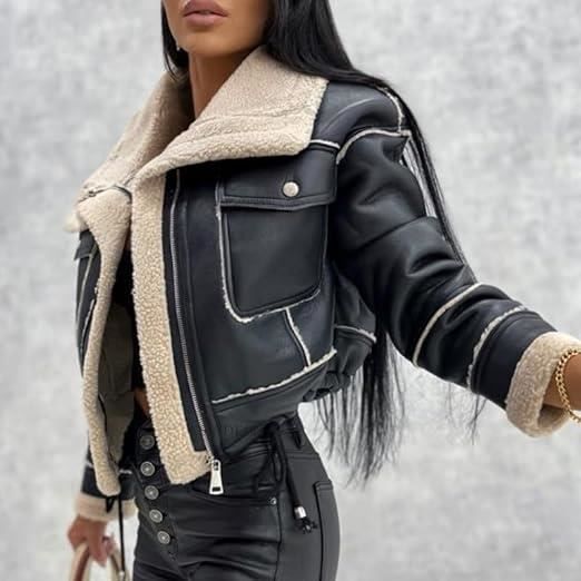 Veste mouton courte femme outlet