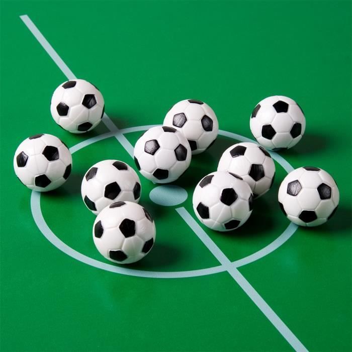 Balles de Baby-Foot TUNIRO - Lot de 10 - Diamètre 31mm - Plastique ABS -  Blanc - Cdiscount Jeux - Jouets
