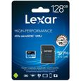 Carte mémoire 128GO Lexar High-Performance 633x microSDXC UHS-I-3