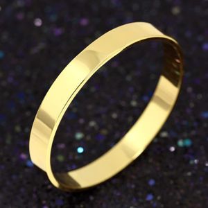 10k Jaune et Or blanc haute poli Flex Bracelet jonc 7/"