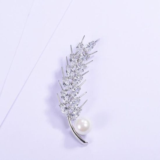 FOCALOOK Broche Violon Bijoux Femme Plaqu/é Or 18K avec Strass Autrichien Pins /Épingle Musique D/écor de V/êtement Accessoire Dor/é
