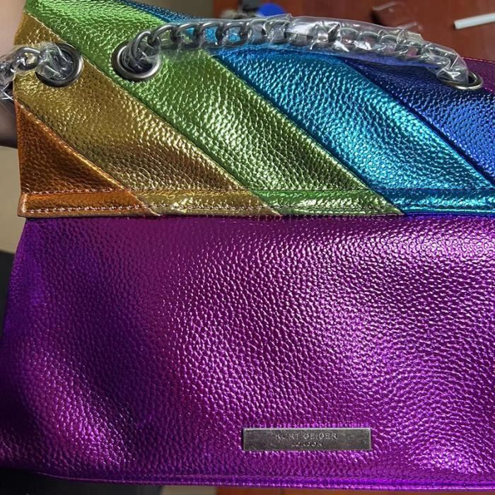 Sac à main - Arc-en-ciel F1 - Patchwork multicolore