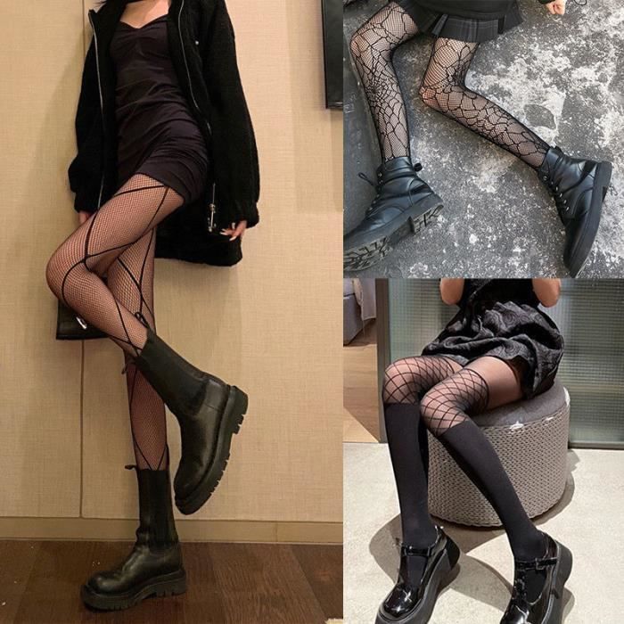 Noir clair Taille unique Bas clair 0D Ultra fin pour femmes