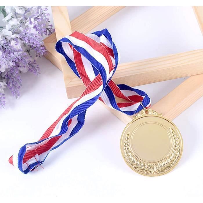 Lot de 12 médailles Gold Award Winner pour enfants en vrac