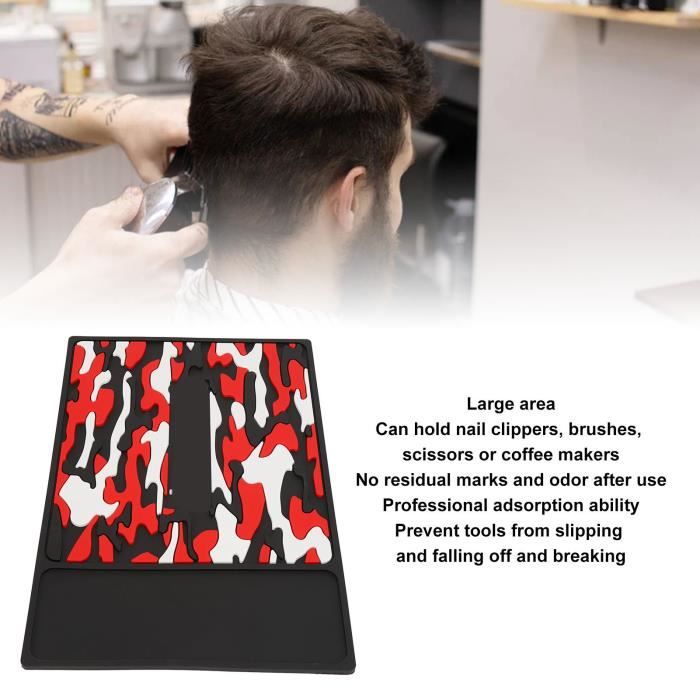 Cuque Tapis pour outils de coiffure résistant à la chaleur Outils de  coiffure Tapis antidérapant Tondeuses à cheveux Ciseaux - Cdiscount  Electroménager