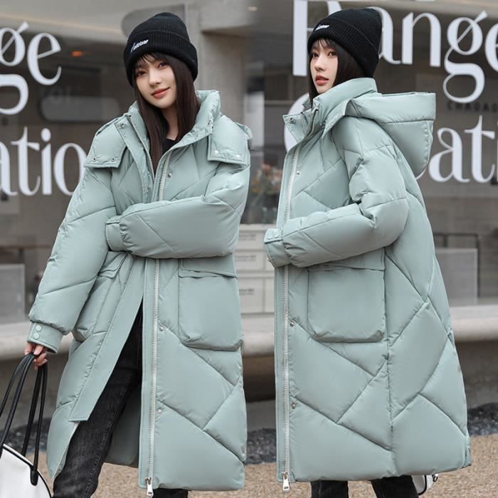 Doudoune Femme Mode Ample Marron KJEHOME Manches longues Coton Fermeture eclair Marron Cdiscount Pret a Porter