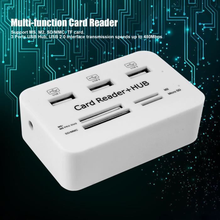 HUB USB Tipo C Para 3 USB 3.0 + Leitor de Cartão HC-1 - loja