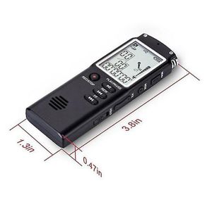 Enregistreur Vocal Numérique 64GB – Adsorption Magnétique, Activation Vocale, Batterie 500h, Compact Et Discret